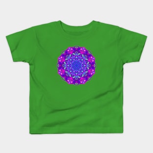 Vibrant Mandala Design Kids T-Shirt